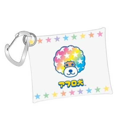 Clear Multi-Case SS Size Afro Dog - Clear Multi-Case SS Face (クリアマルチケースSSサイズ アフロ犬 - クリアマルチケースSS フェイス)
