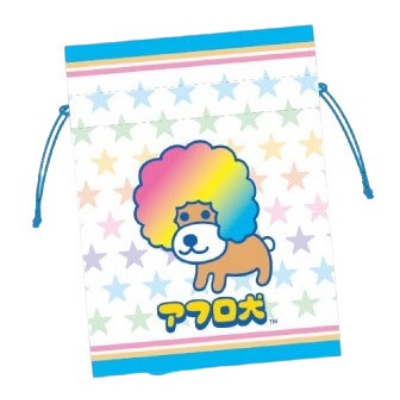 Afro Dog Mamekinchaku - ▲Afro Mamekinchaku (アフロ犬 豆巾着 - ▲豆巾着 アフロ)