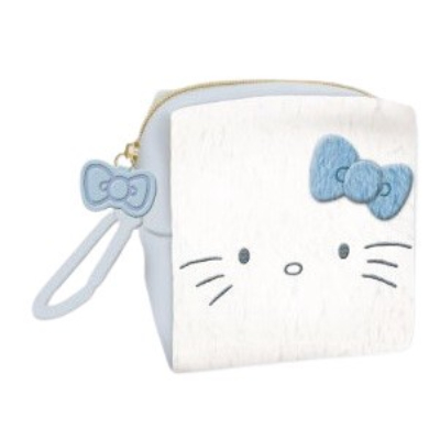 Light Blue Hello Kitty Series 2 Mini Pouch - Mini Pouch WH (みずいろハローキティシリーズ第2弾 ミニポーチ - ミニポーチ WH)