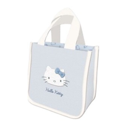 Light Blue Hello Kitty Series 2 Tote Bag - Tote Bag BL (みずいろハローキティシリーズ第2弾 トートバッグ - トートバッグ BL)