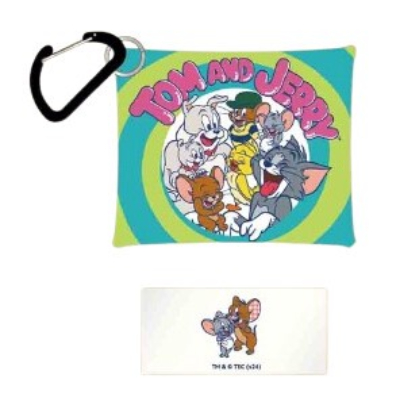Clear Multi-Case SS Size Tom & Jerry - Clear Multi-Case SS 85YEARS OF LAUGHS (クリアマルチケースSSサイズ トム&ジェリー - クリアマルチケースSS 85YEARS OF LAUGHS)