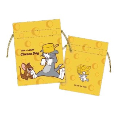 Tom & Jerry Bean Bag - Bean Bag CHEESE DAY (トム&ジェリー 豆巾着 - 豆巾着 CHEESE DAY)