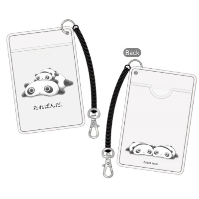 Clear Pass Case Tarepanda (クリアパスケース たれぱんだ)
