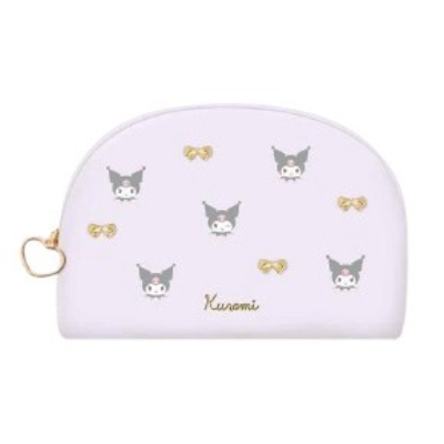 Round Pouch Kuromi Sanrio Characters - Round Pouch Kuromi (ラウンドポーチ クロミ サンリオキャラクターズ - ラウンドポーチ クロミ)
