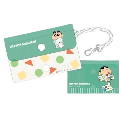Crayon Shin-chan Twin Pouch - Crayon Shin-chan Pajamas (ふたごポーチ クレヨンしんちゃん - クレヨンしんちゃん パジャマ)