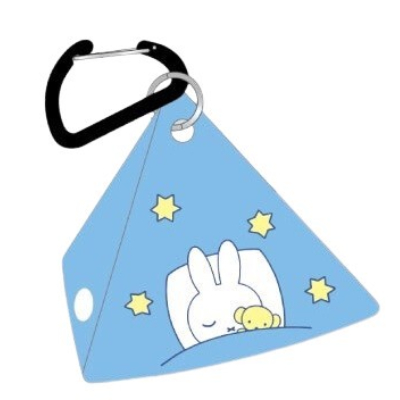 Clear Triangular Pouch Miffy - Good Night Miffy (クリア三角ポーチ ミッフィー/MIFFY - おやすみ ミッフィー)