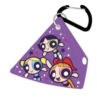 Clear Triangle Pouch Powerpuff Girl - Powerpuff Girl PU (クリア三角ポーチ パワーパフガール - パワーパフガール PU)