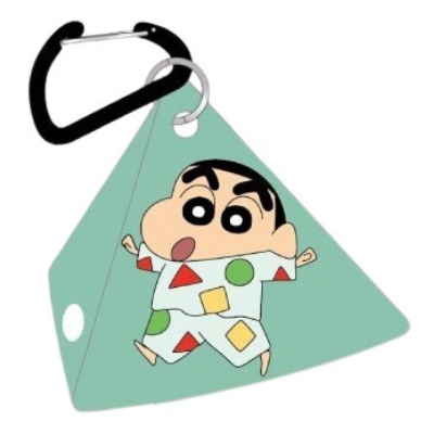Clear Triangular Pouch Crayon Shin-chan - Crayon Shin-chan Pajamas (クリア三角ポーチ クレヨンしんちゃん - クレヨンしんちゃん パジャマ)
