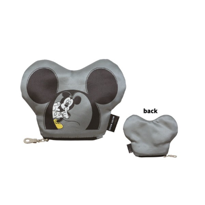 CATCH ME Series Die-Cut Pouch Disney - Die-Cut Pouch Black Mickey (CATCH MEシリーズ ダイカットポーチ Disney/ディズニー - ダイカットポーチ BK ミッキー)