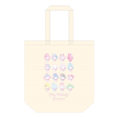My Melody 50th Anniversary Girly Pop Heart Tote Bag - Tote Bag (マイメロディ50th ガーリーポップハート トートバッグ - トートバッグ)