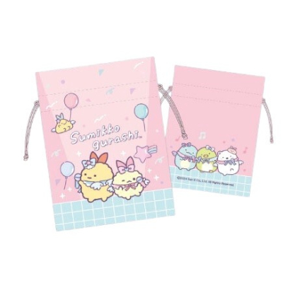 Mamekinchaku Sumikkogurashi - Mamekinchaku Angel Ebiten Idol PK (豆巾着 すみっコぐらし - 豆巾着 天使なえびてんアイドル PK)