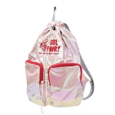 Powerpuff Girl Drawstring Backpack - Blossom Drawstring Backpack (巾着リュック パワーパフガール - 巾着リュック ブロッサム)