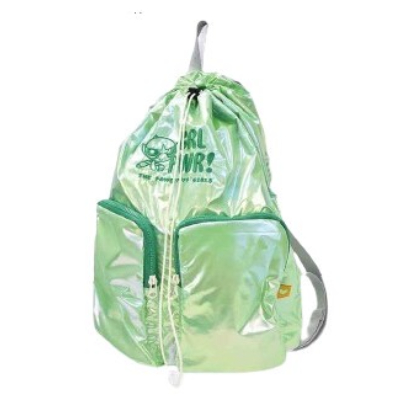 Powerpuff Girls Drawstring Backpack - Buttercup Drawstring Backpack (巾着リュック パワーパフガール - 巾着リュック バターカップ)