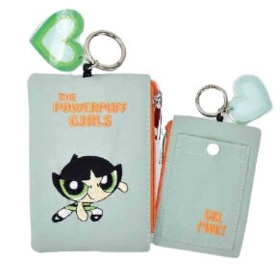 (リール付きパスポーチ パワーパフガール - リール付きパスポーチ バターカップ)