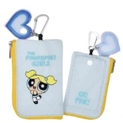 Powerpuff Girls Key & Pass Pouch - Bubbles Key & Pass Pouch (キー&パスポーチ パワーパフガール - キー&パスポーチ バブルス)