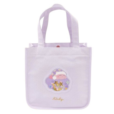 (星のカービィ スクエアトートバッグ コンフェッティシリーズ - スクエアトートバッグ スリープカービィ)