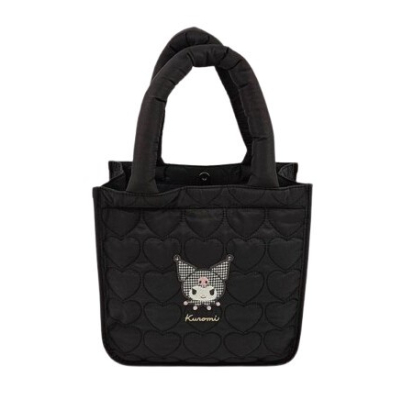 Monotone Series Hello Kitty Tote Bag - Kuromi Tote Bag (モノトーンシリーズ ハローキティ トートバッグ - トートバッグ クロミ)