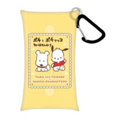 Clear Multi-Case S Size Tama & Friends x Sanrio Characters - Clear Multi-Case S Size YE (クリアマルチケースSサイズ タマ＆フレンズ×サンリオキャラクターズ - クリアマルチケースSサイズ YE)