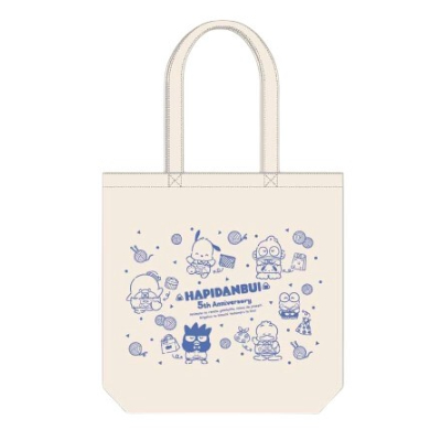 Happy Birthday 5th Anniversary Sanrio Characters Tote Bag - Haramaki Tote Bag (トートバッグ はぴだんぶい5th サンリオキャラクターズ - トートバッグ はらまき)