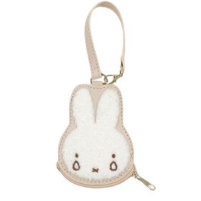 Face Chestnut Mini Pouch Miffy - Face Chestnut Mini Pouch BE (おかおサガラミニポーチ ミッフィー/MIFFY - おかおサガラミニポーチ BE)