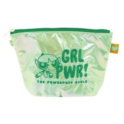 Aurora Round Bottom Pouch - The Powerpuff Girls - Aurora Round Bottom Pouch - Buttercup (オーロララウンドボトムポーチ パワーパフガールズ - オーロラ ラウンドボトムポーチ バターカップ)