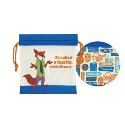 (巾着Mサイズ ズートピア - 巾着Mサイズ ニック)