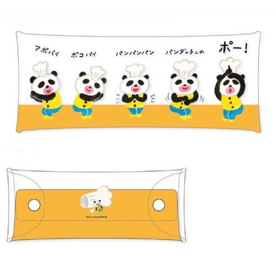 Panda Spoon Clear Pencil Case - Clear Pencil Case (パンダのおさじ クリアペンケース - クリアペンケース)