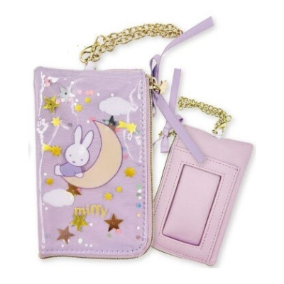 Dreamy series Miffy Key Pass Pouch - Key Pass Pouch PU (Dreamy series ミッフィー キーパスポーチ - キーパスポーチ PU)