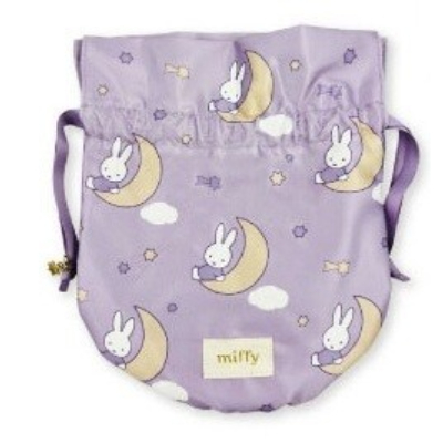Dreamy series Miffy drawstring bag - PU drawstring bag (Dreamy series ミッフィー 巾着 - 巾着 PU)