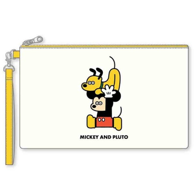 Disney Flat Pouch - Mickey Mouse Flat Pouch (フラットポーチ Disney/ディズニー - フラットポーチ ミッキー)