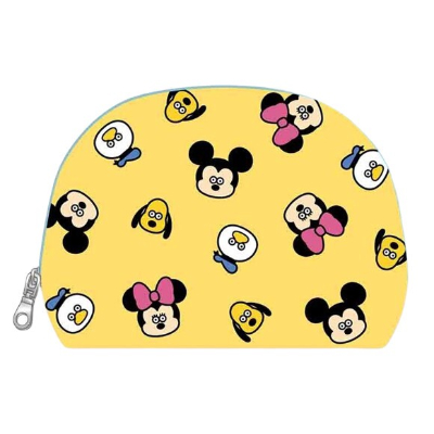 Disney Round Pouch - All-over Pattern Round Pouch (ラウンドポーチ Disney/ディズニー - ラウンドポーチ 総柄)