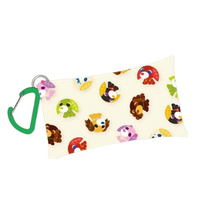 Clear Multi-Case S Ocha-Inu Basic Series - Clear Multi-Case S All-Over Pattern (クリアマルチケースS お茶犬ベーシックシリーズ - クリアマルチケースS 総柄)