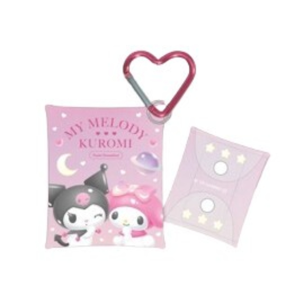 Pastel Dreamland My Melody & Kuromi Clear Multi Case SS - Clear Multi Case SS PU (パステルドリームランド マイメロディ&クロミ クリアマルチケースSS - クリアマルチケースSS PU)