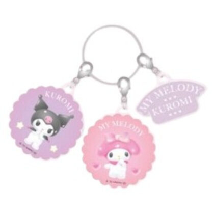 Pastel Dreamland My Melody & Kuromi Triple Acrylic Keychain - Triple Acrylic Keychain Solo (パステルドリームランド マイメロディ&クロミ 3連アクリルキーホルダー - 3連アクリルキーホルダー ソロ)