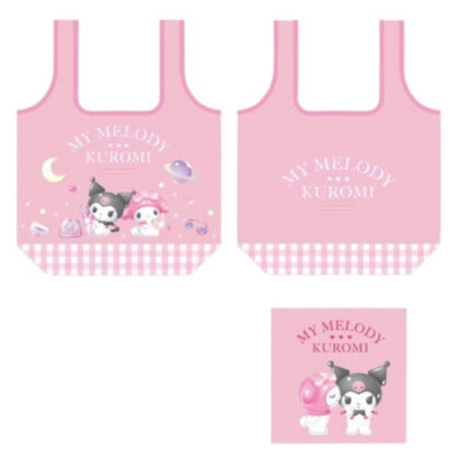 Pastel Dreamland My Melody & Kuromi Eco Bag - Eco Bag (パステルドリームランド マイメロディ&クロミ エコバッグ - エコバッグ)