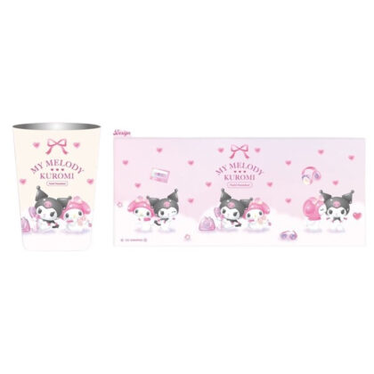 Pastel Dreamland My Melody & Kuromi Stainless Steel Tumbler - Stainless Steel Tumbler (パステルドリームランド マイメロディ&クロミ ステンレスタンブラー - ステンレスタンブラー)