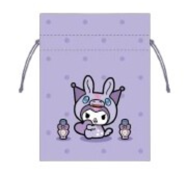 Mamekinchaku RODY & Sanrio Characters - ▲RODY & Kuromi (豆巾着 RODY&サンリオキャラクターズ - ▲RODY&クロミ)