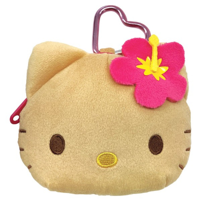 Arriving in late January: Sanrio Hello Kitty Plush Zipper Mascot with Carabiner (Sunburn) (1月下旬入荷 サンリオ カラビナ付きぬいぐるみファスナーマスコット ハローキティ ひやけ)