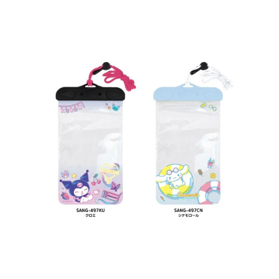 Waterproof pouch Sanrio characters (防水ポーチ サンリオキャラクターズ)