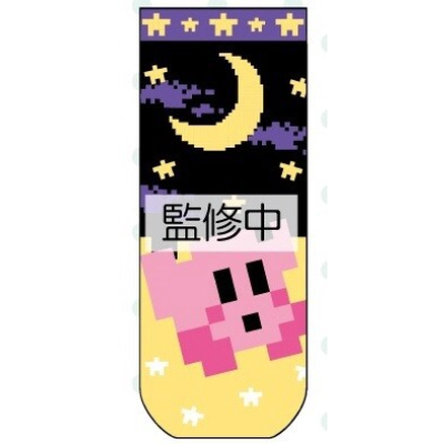 Jacquard Socks Kirby of the Stars x Makoto Ozu (ジャガードソックス 星のカービィ×大図まこと)