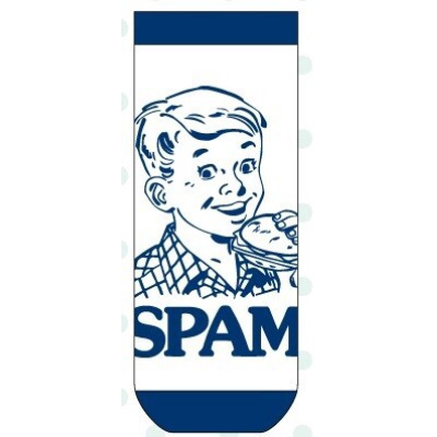 SPAM Jacquard Socks (ジャガードソックス SPAM)