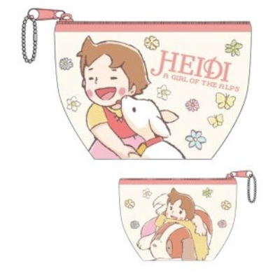 Heidi, Girl of the Alps Mini Pouch (ミニポーチ アルプスの少女ハイジ)
