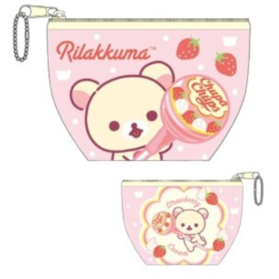 Mini Pouch Chupa Chups x Rilakkuma (ミニポーチ チュッパチャプス×リラックマ)