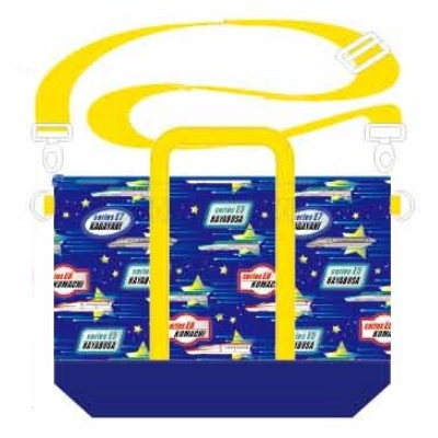 Water-repellent 2-way shoulder bag SUPER EXPRESS Shinkansen (撥水加工 2WAYショルダーバッグ SUPER EXPRESS 新幹線)