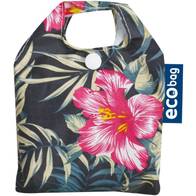 Hibiscus Eco Bag with Pouch (ポーチ付き エコバッグ ハイビスカス)