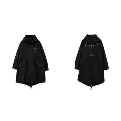 (s)機動戦士ガンダム 閃光のハサウェイ キルケーの魔女マフティー M-51ジャケット Ver.2.0 ブラック L 送料別880円