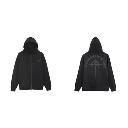 (s)機動戦士ガンダム 閃光のハサウェイ キルケーの魔女マフティー ジップパーカー Ver.2.0 ブラック XL 送料別880円