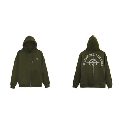 (s)機動戦士ガンダム 閃光のハサウェイ キルケーの魔女マフティー ジップパーカー Ver.2.0 モス XXL 送料別880円