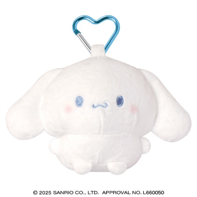 Mochi Plush Pouch Marumocchi Sanrio Characters - Cinnamoroll (もちぬいポーチ まるもっち サンリオキャラクターズ - シナモロール)