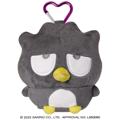 Mochi Plush Pouch Marumochi Sanrio Characters - Bad Badtz-Maru (もちぬいポーチ まるもっち サンリオキャラクターズ - バッドばつ丸)